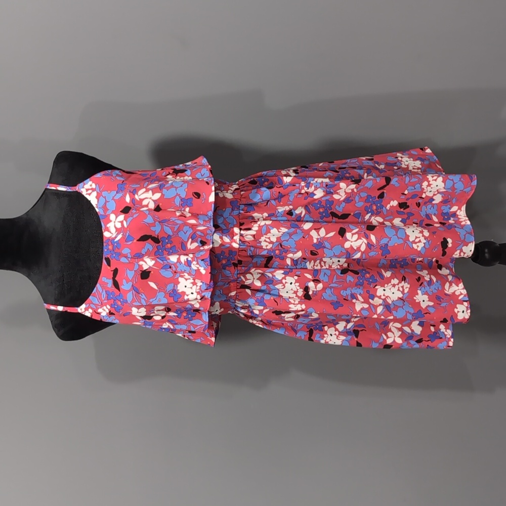 Elle pink floral dress